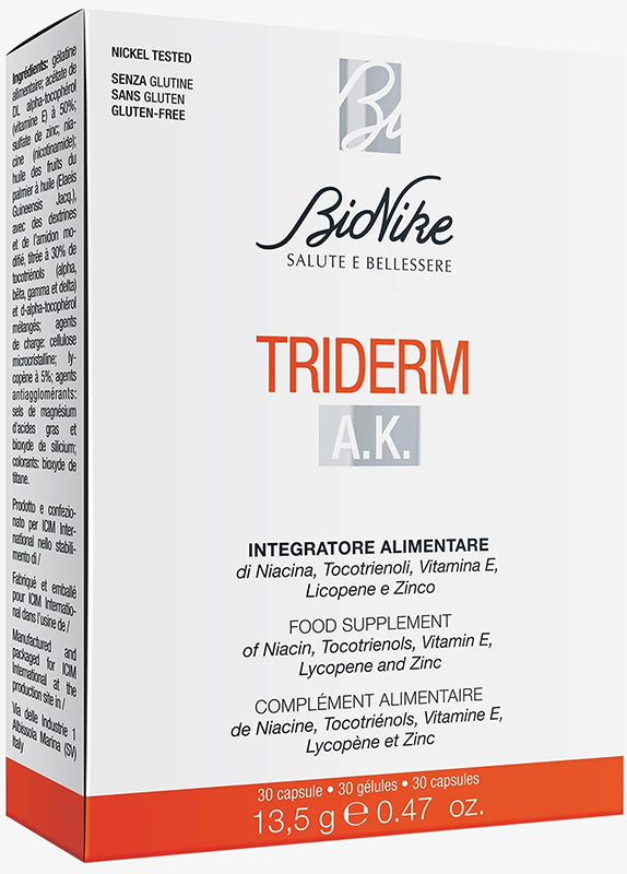 TRIDERM AK 30 CAPSULE - Farmacia Mastrangelo 