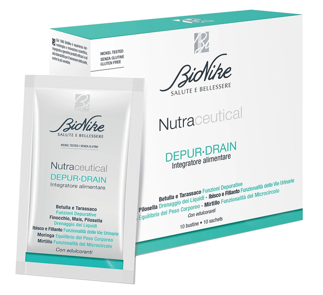 NUTRACEUTICAL DEPUR-DRAIN 10 BUSTINE - Farmacia Mastrangelo 