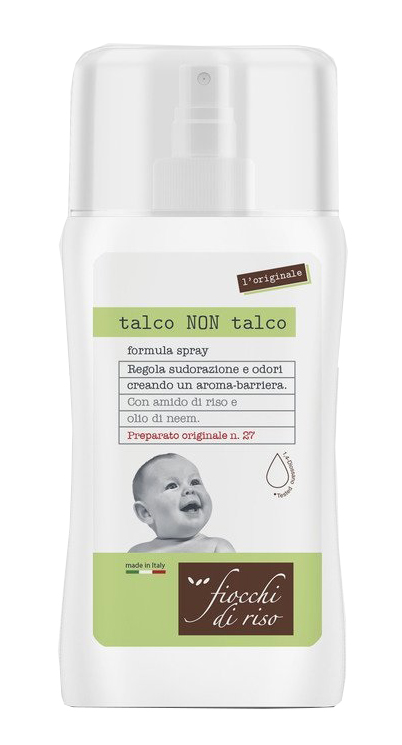 FIOCCHI DI RISO TALCO NON TALCO SPRAY 100 ML - Farmacia Mastrangelo 