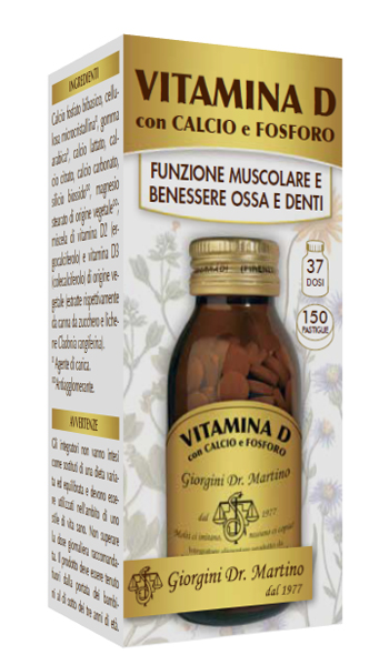 VITAMINA D CALCIO/FOSFORO 150 PASTIGLIE - Farmacia Mastrangelo 