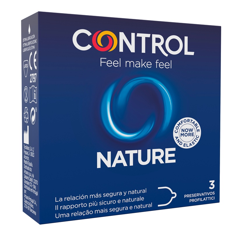 PROFILATTICO CONTROL NATURE 2,0 3 PEZZI - Farmacia Mastrangelo 