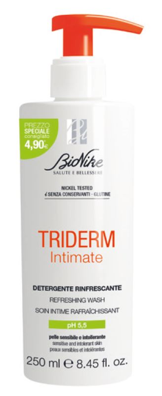 TRIDERM INTIMATE RINFRESCANTE 250 ML - Farmacia Mastrangelo 