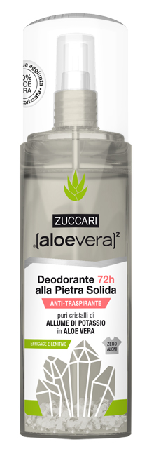 ALOEVERA2 DEODORANTE PIETRA SOLIDA SPRAY 100 ML - Farmacia Mastrangelo 