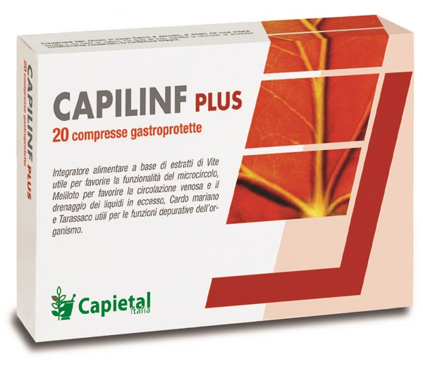 CAPILINF PLUS 20 COMPRESSE - Farmacia Mastrangelo 