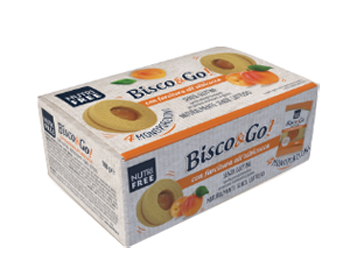 NUTRIFREE BISCO&GO CON FARCITURA ALL'ALBICOCCA 4X40 G - Farmacia Mastrangelo 