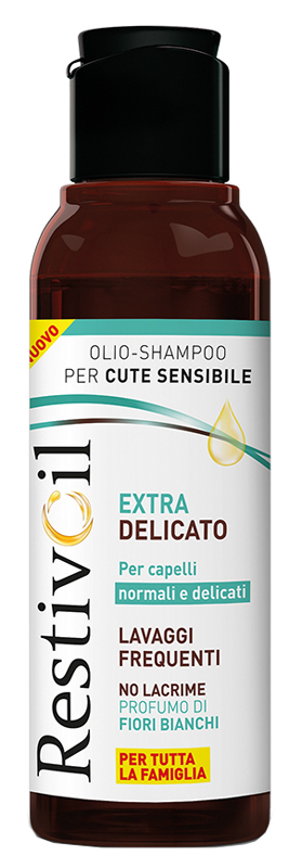 RESTIVOIL EXTRA DELICATO PER CAPELLI NORMALI E DELICATI LAVAGGI FREQUENTI 100 ML - Farmacia Mastrangelo 