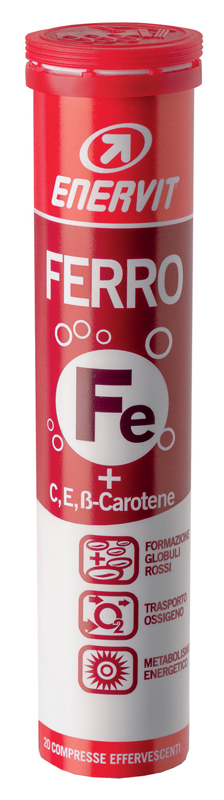 ENERVIT FERRO 20 TAVOLETTE - Farmacia Mastrangelo 