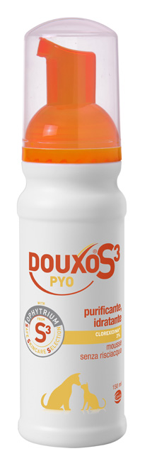 DOUXO S3 PYO MOUSSE FLACONE 150 ML - Farmacia Mastrangelo 