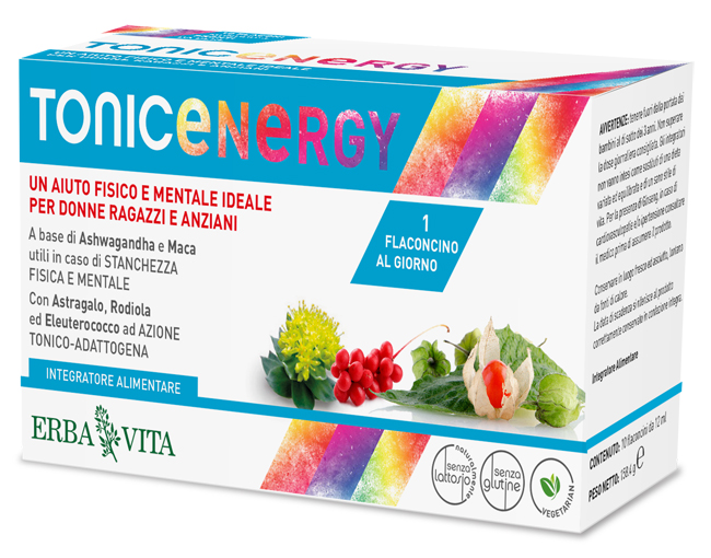 TONIC ENERGY 10 FLACONCINI DA 12 ML - Farmacia Mastrangelo 