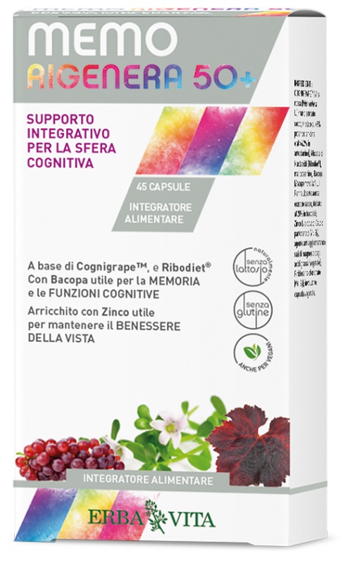 MEMO RIGENERA 50+ 45 CAPSULE - Farmacia Mastrangelo 