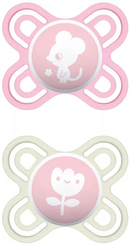 MAM SUCCHIETTO PERFECT START 0-2 MESI SILICONE SINGLE BOX FEMMINA - Farmacia Mastrangelo 