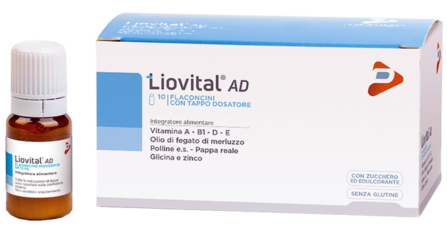 LIOVITAL AD 10 FLACONCINI DA 10 ML - Farmacia Mastrangelo 