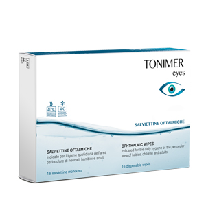 TONIMER EYES SALVIETTINE OFTALMICHE 16 PEZZI - Farmacia Mastrangelo 
