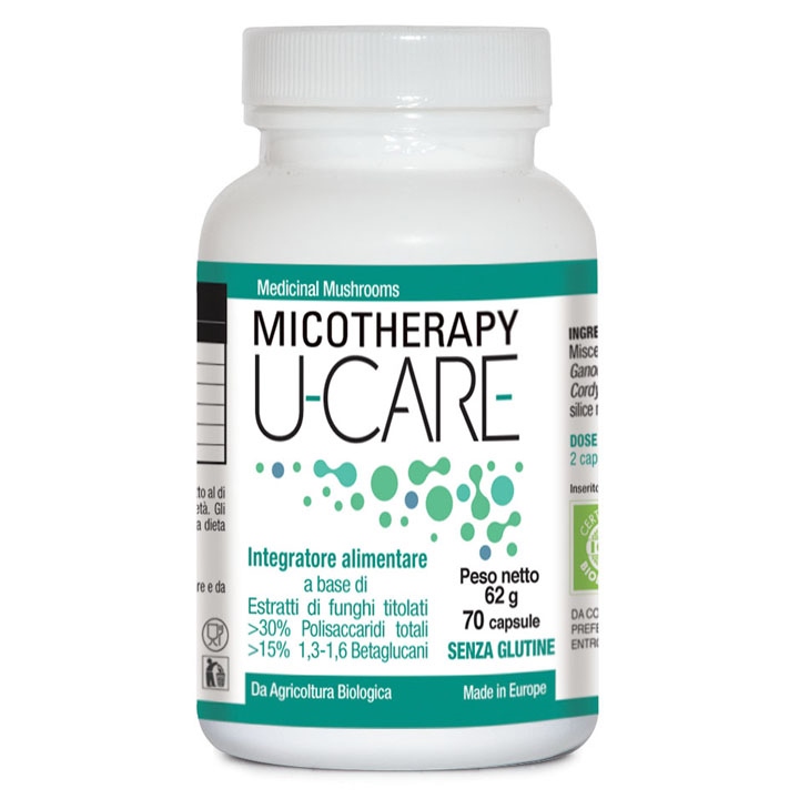 MICOTHERAPY U-CARE 70 CAPSULE - Farmacia Mastrangelo 