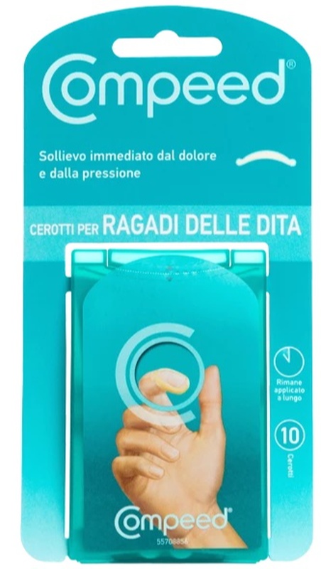 COMPEED CEROTTI PER RAGADI DITA 10 PEZZI - Farmacia Mastrangelo 