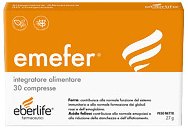 EMEFER 30 COMPRESSE - Farmacia Mastrangelo 
