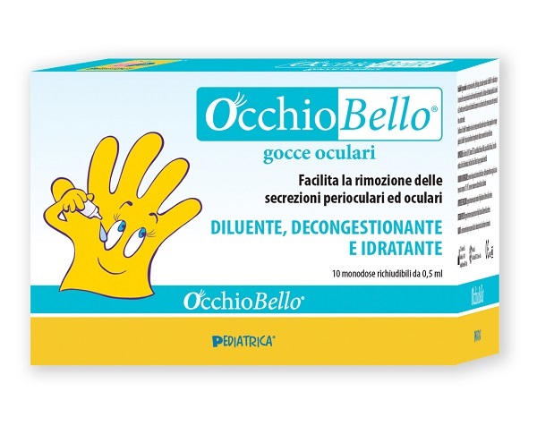OCCHIOBELLO GOCCE OCULARI 10 FLACONCINI MONODOSE RICHIUDIBILI DA 0,5 ML - Farmacia Mastrangelo 
