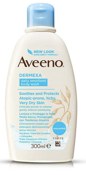 AVEENO DERMEXA BAGNO DOCCIA 300 ML - Farmacia Mastrangelo 