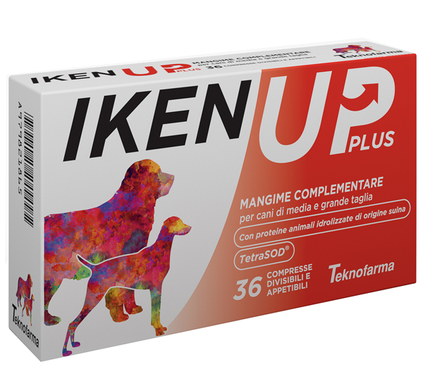 IKEN UP PLUS CANI MEDIA GRANDE TAGLIA SCATOLA 36 COMPRESSE - Farmacia Mastrangelo 