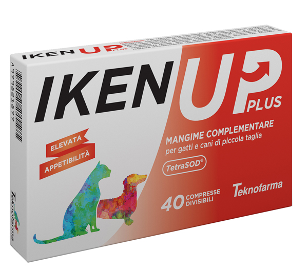 IKEN UP PLUS CANI GATTI PICCOLA TAGLIA SCATOLA 40 COMPRESSE - Farmacia Mastrangelo 