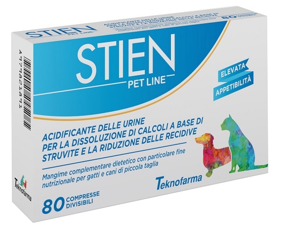 STIEN PET LINE GATTI/CANI PICCOLA TAGLIA 80 COMPRESSE DIVISIBILI - Farmacia Mastrangelo 