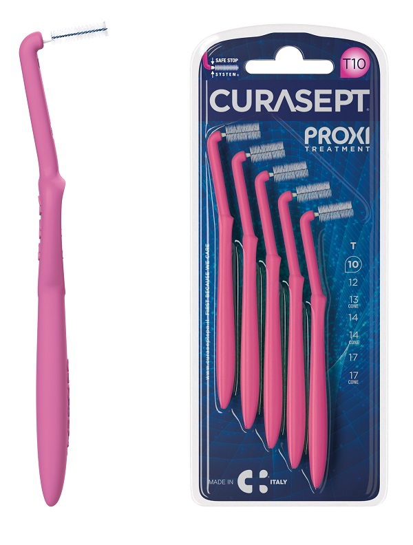 CURASEPT PROXI ANGLE T10 FUXIA 5 PEZZI - Farmacia Mastrangelo 