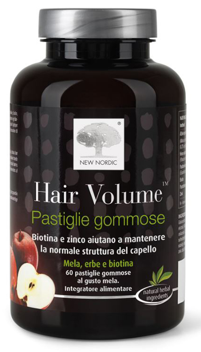 HAIR VOLUME 60 PASTIGLIE GOMMOSE - Farmacia Mastrangelo 