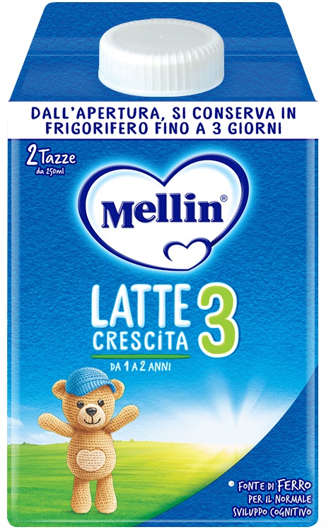 MELLIN 3 LATTE 500 ML - Farmacia Mastrangelo 