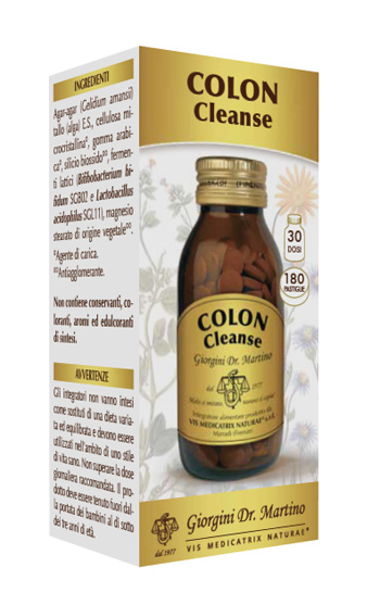 COLON CLEANSE 180 PASTIGLIE - Farmacia Mastrangelo 
