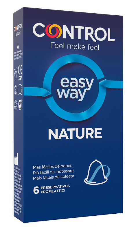PROFILATTICO CONTROL EASY WAY NATURE 6 PEZZI - Farmacia Mastrangelo 