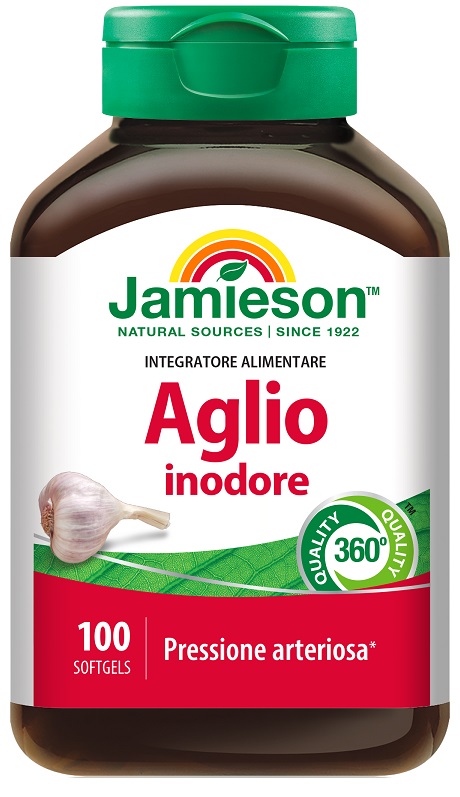 JAMIESON AGLIO INODORE 100 SOFTGEL - Farmacia Mastrangelo 