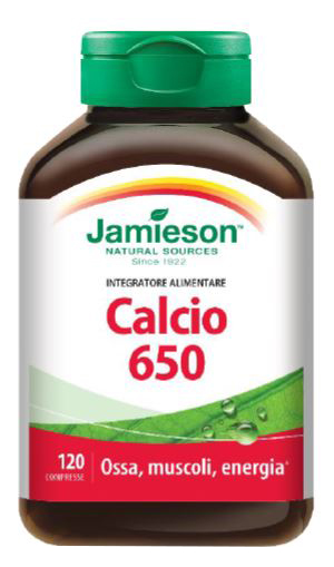 JAMIESON CALCIO 650 120 COMPRESSE - Farmacia Mastrangelo 