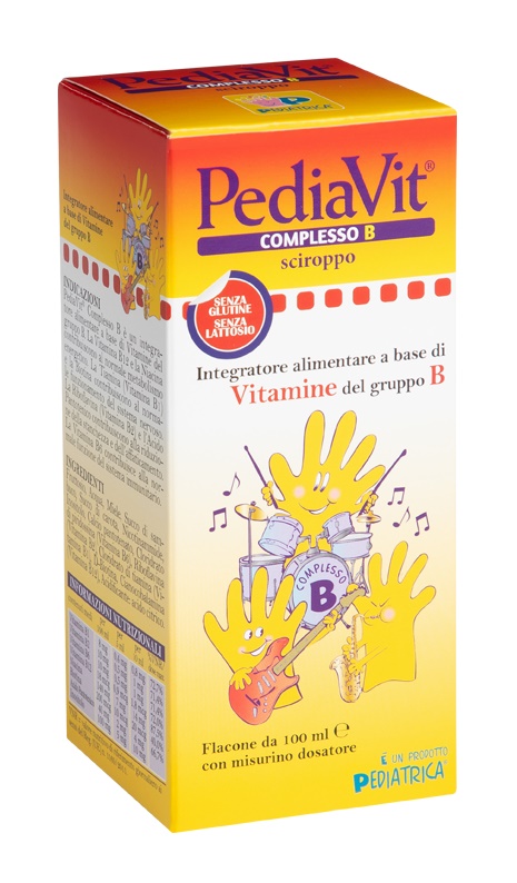 PEDIAVIT COMPLESSO B SCIROPPO 100 ML - Farmacia Mastrangelo 