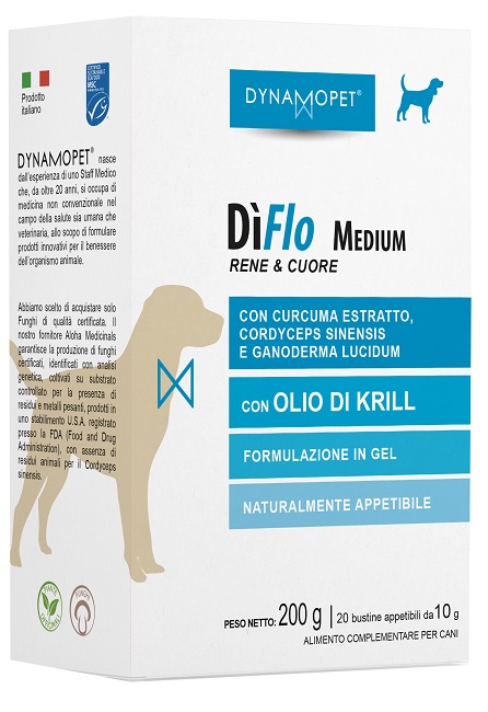 DIFLO MEDIUM PER CANI 20 BUSTINE APPETIBILI DA 10 G - Farmacia Mastrangelo 