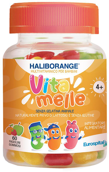 HALIBORANGE VITAMELLE 60 JELLY BEANS DA 1,44 G - Farmacia Mastrangelo 