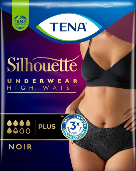 PANNOLONE A MUTANDINA ASSORBENTE TENA SILHOUETTE NOIR M VITA ALTA 9 PEZZI - Farmacia Mastrangelo 