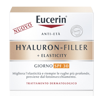 EUCERIN HYALURON-FILLER + ELASTICITY CREMA GIORNO SPF30 50 ML - Farmacia Mastrangelo 