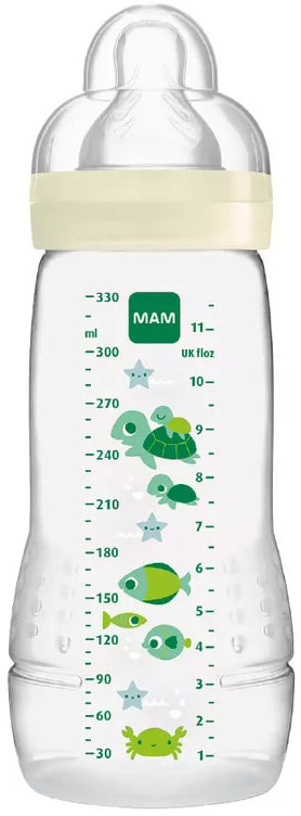 MAM EASY ACTIVE BIBERON 4+ 330 ML TETTARELLA 3 NEUTRO - Farmacia Mastrangelo 
