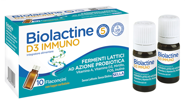 BIOLACTINE D3 IMMUNO 10 FLACONCINI - Farmacia Mastrangelo 