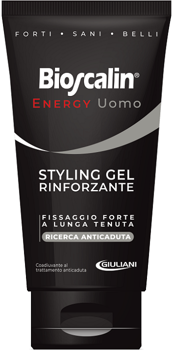 BIOSCALIN ENERGY STYLING GEL RINFORZANTE UOMO 150 ML - Farmacia Mastrangelo 