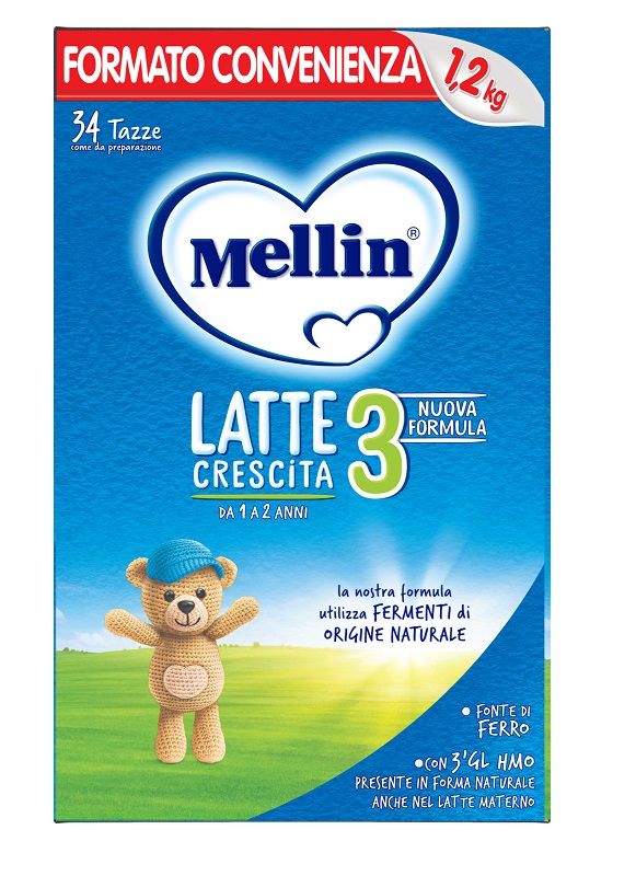 MELLIN LATTE CRESCITA 3 1,2 KG - Farmacia Mastrangelo 