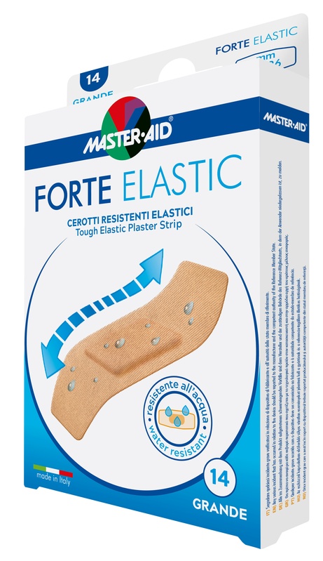 CEROTTO MASTER-AID ELASTIC GRANDE 14 PEZZI - Farmacia Mastrangelo 