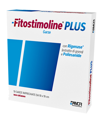 GARZA FITOSTIMOLINE PLUS 10 X 10 CM - Farmacia Mastrangelo 
