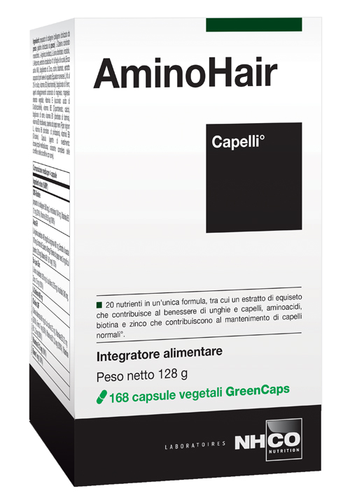 NHCO AMINOHAIR 168 CAPSULE - Farmacia Mastrangelo 