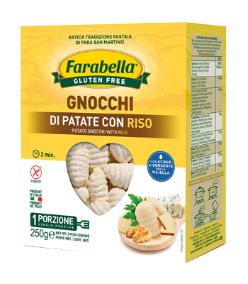 FARABELLA GNOCCHI PATATE CON RISO 250 G - Farmacia Mastrangelo 
