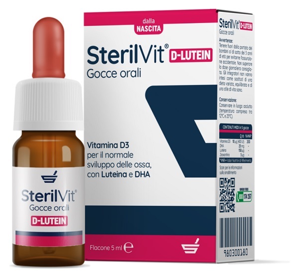 STERILVIT D LUTEIN DHA GOCCE 5 ML - Farmacia Mastrangelo 