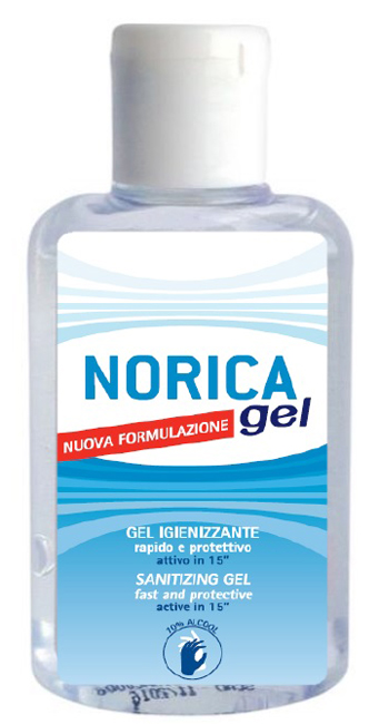 NORICA GEL IGIENIZZANTE MANI NUOVA FORMULAZIONE 80 ML - Farmacia Mastrangelo 
