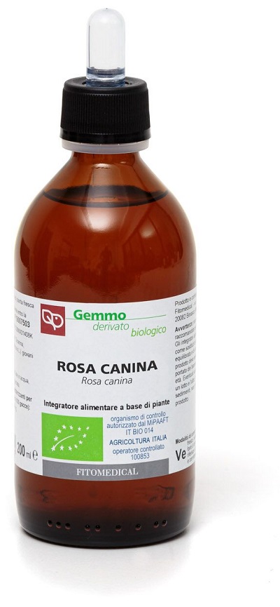 ROSA CANINA MACERATO GLICERICO 200 ML BIO - Farmacia Mastrangelo 