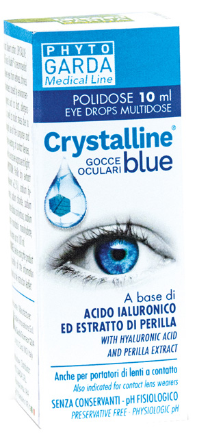CRYSTALLINE BLUE GOCCE POLIDOSE 10 ML - Farmacia Mastrangelo 