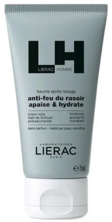 LIERAC HOMME BALSAMO DOPOBARBA 75 ML - Farmacia Mastrangelo 